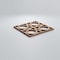 Ekena Millwork Extra Small Fleetwood Decorative Fretwork Wood Wall Panels, Red Oak, 7 3/8"W x 7 3/8"H x 3/8"T WALW08X08X0375FLTRO - alternate 6